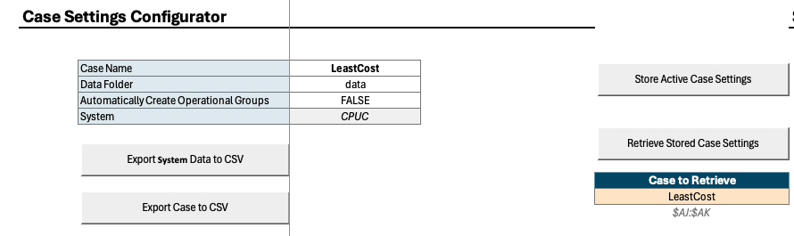 RESOLVE Case Setup Macros